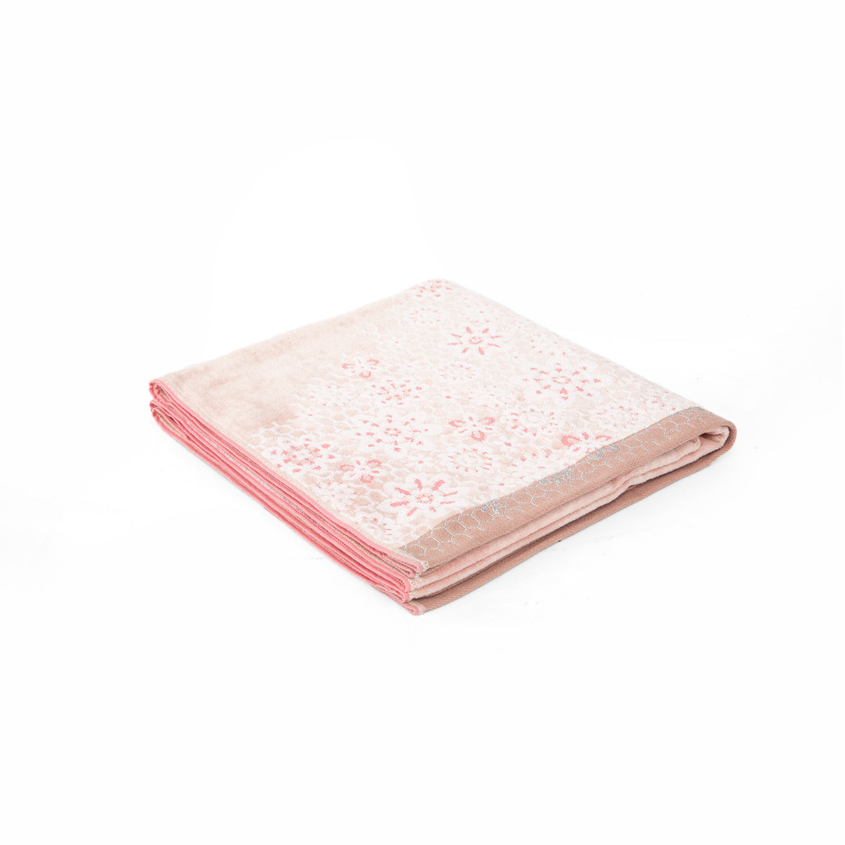 Crochet Bath Towel Beige INVHOME